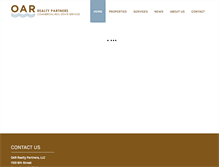 Tablet Screenshot of oarpartners.com